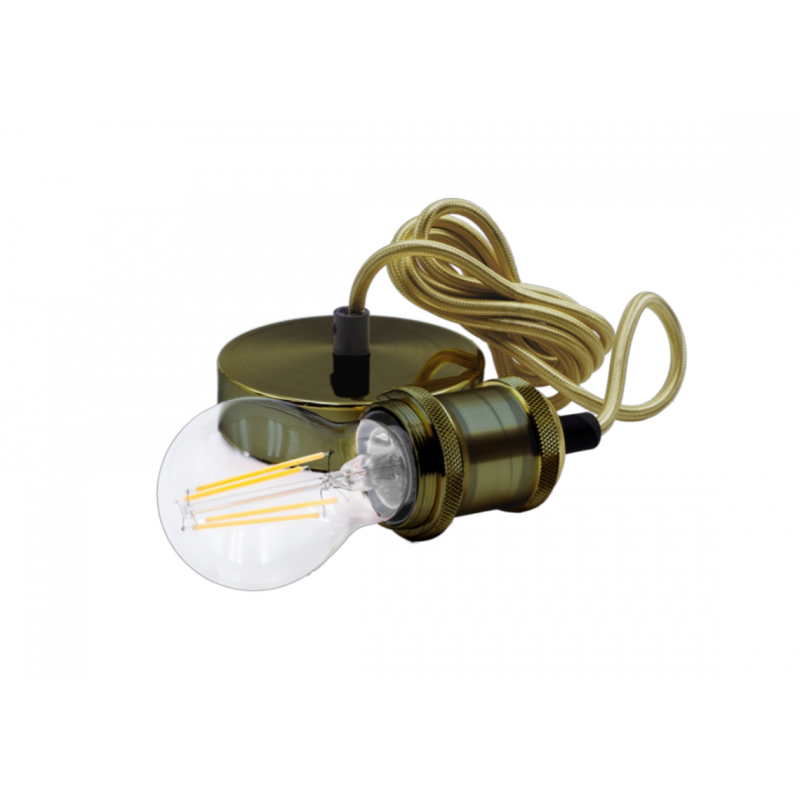 Portalampada a Sospensione Bronzo Century Fusion 150 FSBR-150