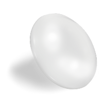 Plafoniera a Led 12W 4000°K Luce Naturale Century Blanca Perla BCP-122840