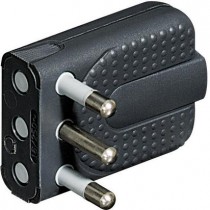 Spina volante Bticino 2P+T 16A salvaspazio colore grigio spinotti orientabili S2466TGE