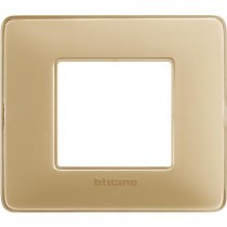 Placca Bticino Matix 2 posti Avorio Reflex AM4802CAV