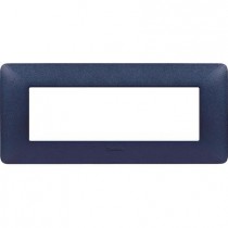 Placca Bticino Matix 6 moduli Blu Mercurio AM4806TBM