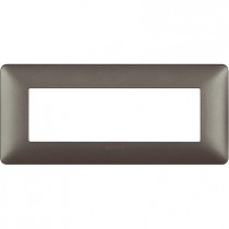 Placca Bticino Matix 6 moduli Iron AM4806MIR