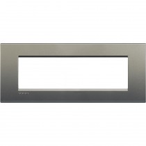Placca 7 posti quadra avenue Bticino LivingLight LNA4807AE