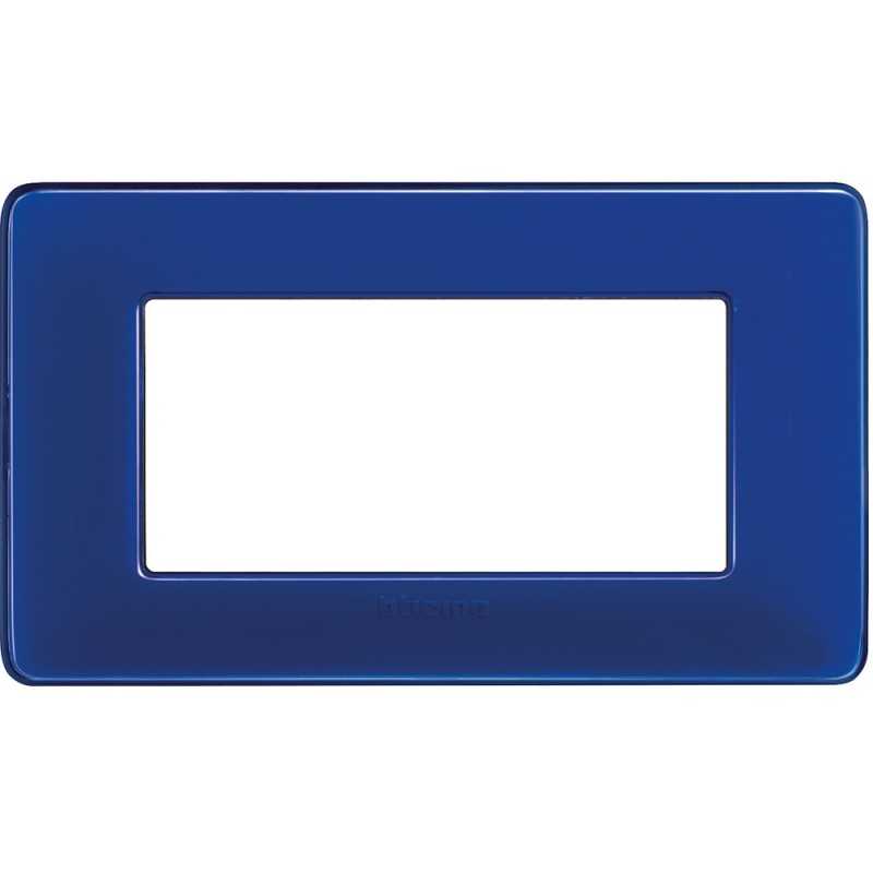 Placca Bticino Matix 4 Moduli Cobalto AM4804CBU