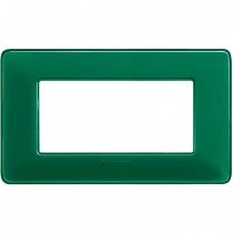Placca Bticino Matix 4 Moduli Smeraldo AM4804CVS