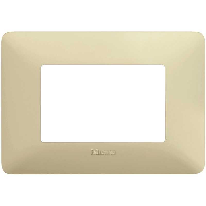Placca Bticino Matix 3 moduli Corda AM4803BCD