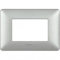 Placca Bticino Matix 3 moduli Bianco Calce AM4803TBC