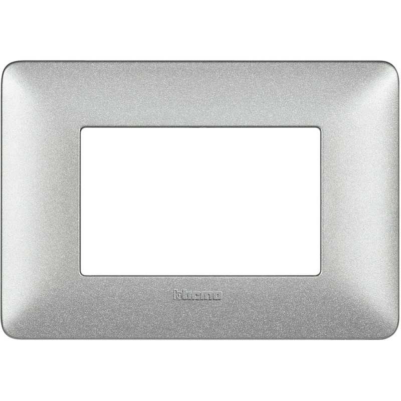 Placca Bticino Matix 3 moduli Bianco Calce AM4803TBC