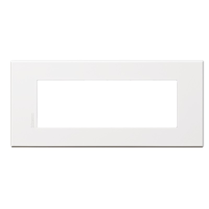 Placca Bticino Axolute Air Verniciabile 6 Moduli HW4806AW