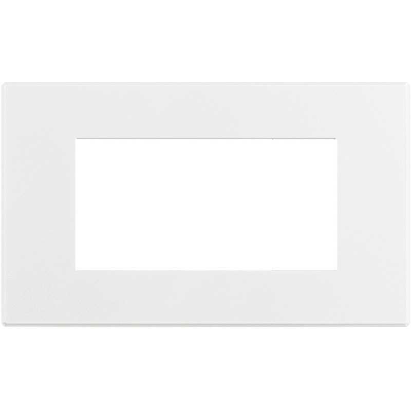 Placca Bticino Axolute Air Verniciabile 4 Moduli HW4804AW