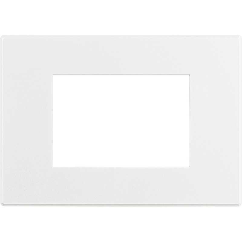 Placca Bticino Axolute Air Verniciabile 3 Moduli HW4803AW