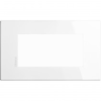 Placca 4 posti Bticino Axolute Air Bianca HW4804HD