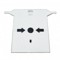 Vetro di ricambio per pulsante 1043143