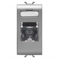 Presa Telefonica Rj11 Toolless Titanio GW14401