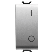 Interruttore Bipolare 16A Titanio GW14004