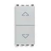 Due pulsanti interbloccato NO+NO 10A NEXT