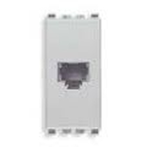 Presa Vimar Eikon RJ11 6/4 grigio NEXT