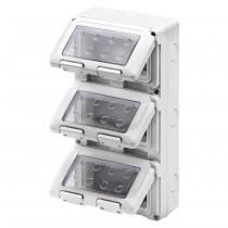 Contenitore da Parete Stagno 12 Posti IP55 GW27052