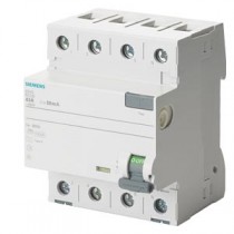 Interruttore Differenziale puro 25A 4 Poli 0,03 Tipo A Siemens 5SV33526
