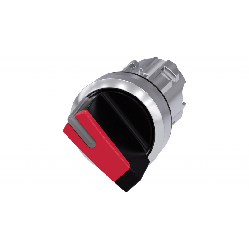 Selettore Luminoso a Leva Rosso Posizioni I/O/II Siemens 3SU10522BL200AA0