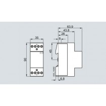 Contattore Accessoriabile NO 4P 25A 230VAC Siemens 5TT58300