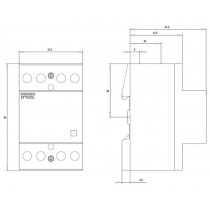 Contattore Accessoriabile NO 4P 63A 230V/AC-DC Siemens 5TT50500