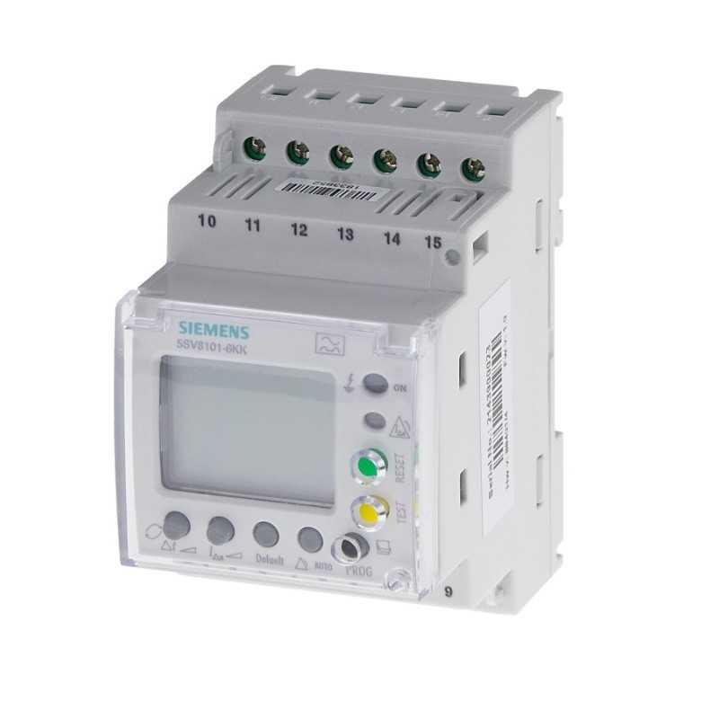 Rele' differenziale con toroide separato Tipo A Regolabile Siemens 5SV81016KK