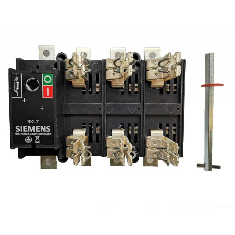 Sezionatore quadripolare 63A Grandezza 1 senza comando con fusibili 3KL71134AA00