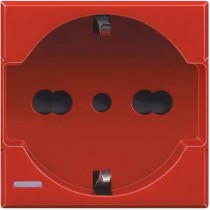 Presa Schuko Bipasso 10/16A 2 Posti Bticino Axolute H4140/16R