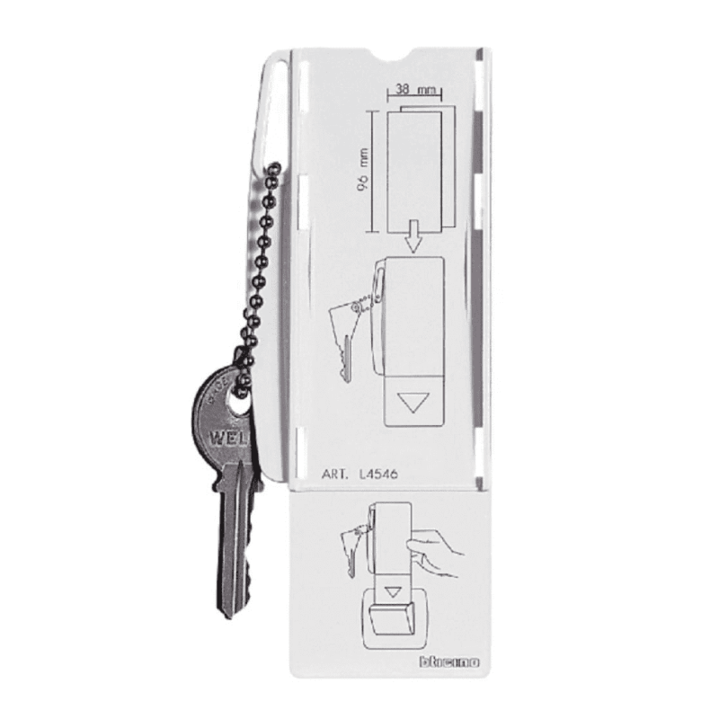 Scheda Portachiavi per Interruttore AM5765 Bticino Matix L4546