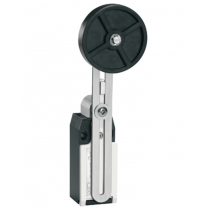 Finecorsa Serie K a Leva Regolabile con Rotella Metallica 1NA+1NC e Custodia in Plastica Lovato KBF2S11