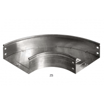 Curva Piana a 90 Gradi 150X80 Zincata Sati 1040203