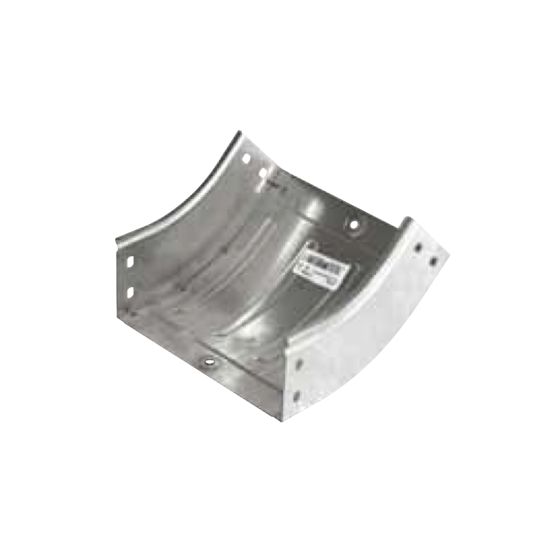 Curva in Salita 45 Gradi 300X80 Zincata Sati 1041205