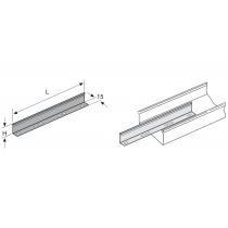 Separatore Altezza 80mm Zincato Sati 1043056