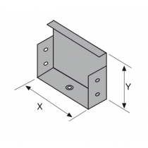 Testata di Chiusura 80X80 Zincata Sati 1043151