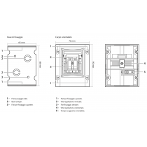 Supporto Orientabile per Rilevatore Tripla Tecnologia Bticino 4293