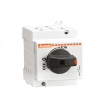 Sezionatore per impianti fotovoltaici 3 Poli con comando diretto 32A 1000V Lovato GD032AT3