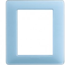 Placca 6 posti (3+3) Turchese Bticino Matix AM4826CAR