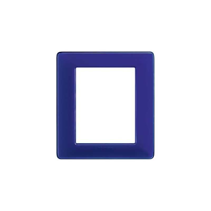 Placca 6 posti (3+3) Cobalto Bticino Matix AM4826CBU