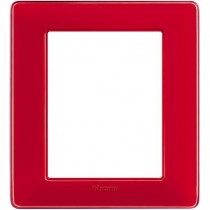 Placca 6 posti (3+3) Corallo Bticino Matix AM4826CRD