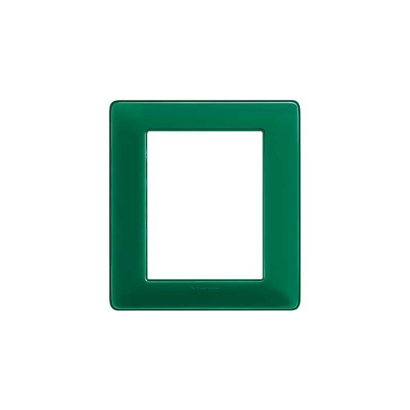 Placca 6 posti (3+3) Smeraldo Bticino Matix AM4826CVS