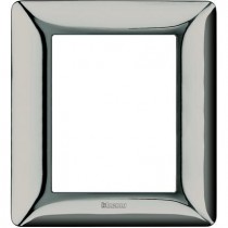 Placca 6 posti (3+3) Cromo Lucido Bticino Matix AM4826GCR
