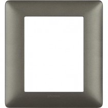 Placca 6 posti (3+3) Iron Matix AM4826MIR