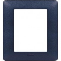 Placca 6 posti (3+3) Blu Mercurio Matix AM4826TBM