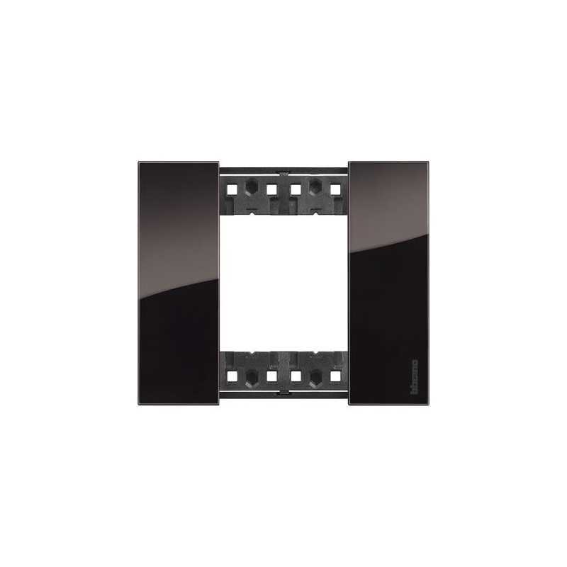 Placca Notte Bticino Living Now due posti Tecnopolimero KA4802DG