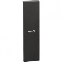 Cover con Simbolo Chiave Nero Bticino Living Now KG01F