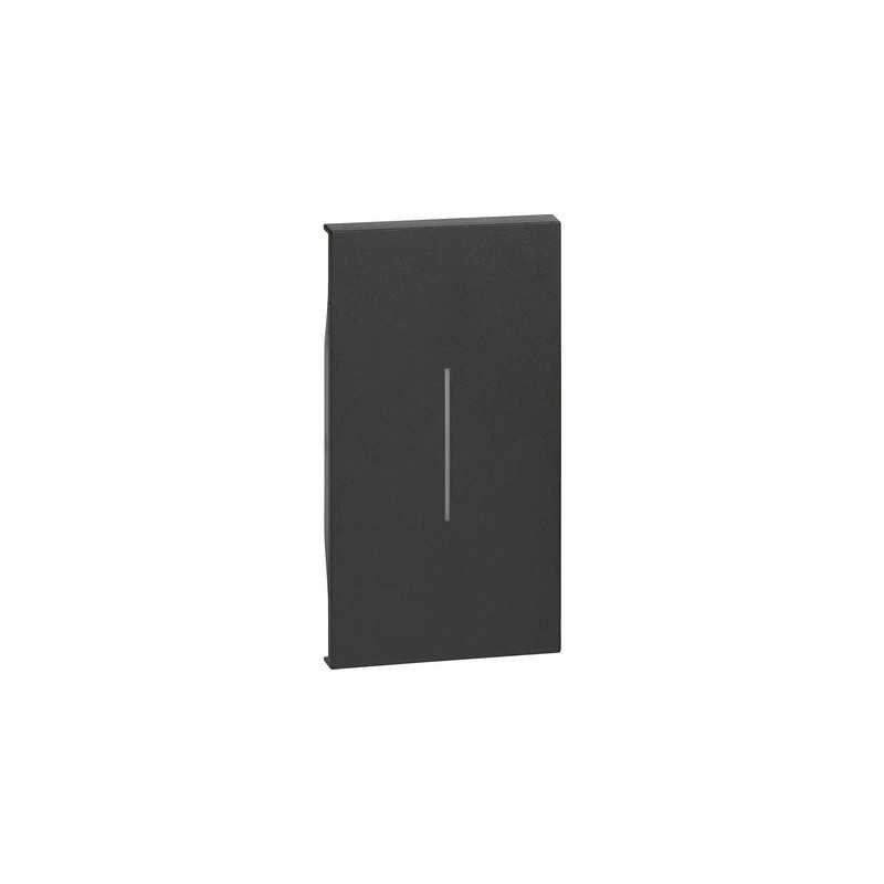 Cover con Simbolo Neutro Nero Bticino Living Now KG01M2