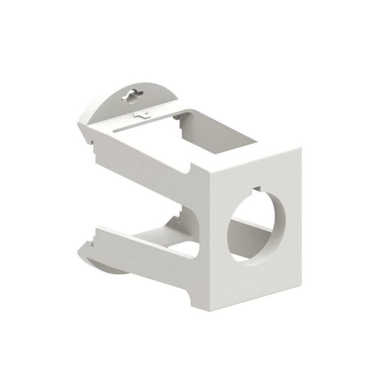 Adattatore con foro 22 per montaggio comandi e segnalatori su guida din Lovao LPXDIN