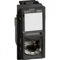 Connettore RJ45 Categoria 6A UTP Nero Bticino Living Now KG4279C6A