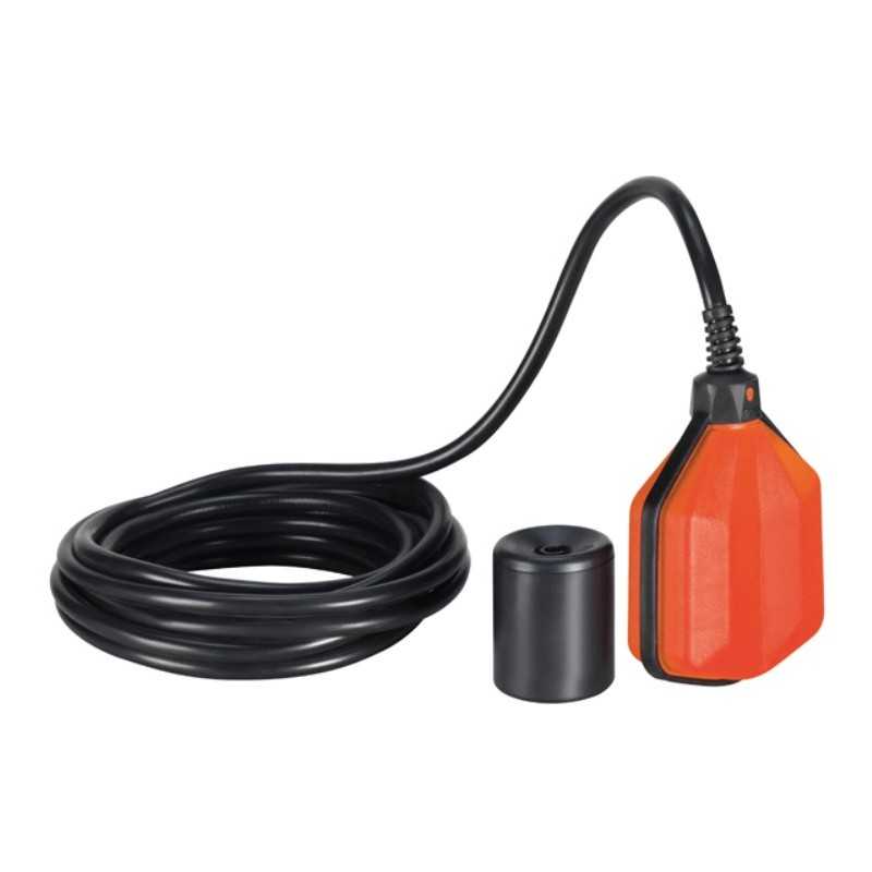 Galleggiante per acque chiare completo di 5mt di cavo Lovato LVFSP1W05